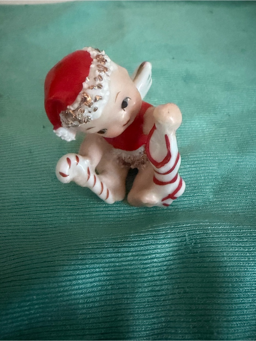 Vintage Lefton Japan Christmas Angel Figurine